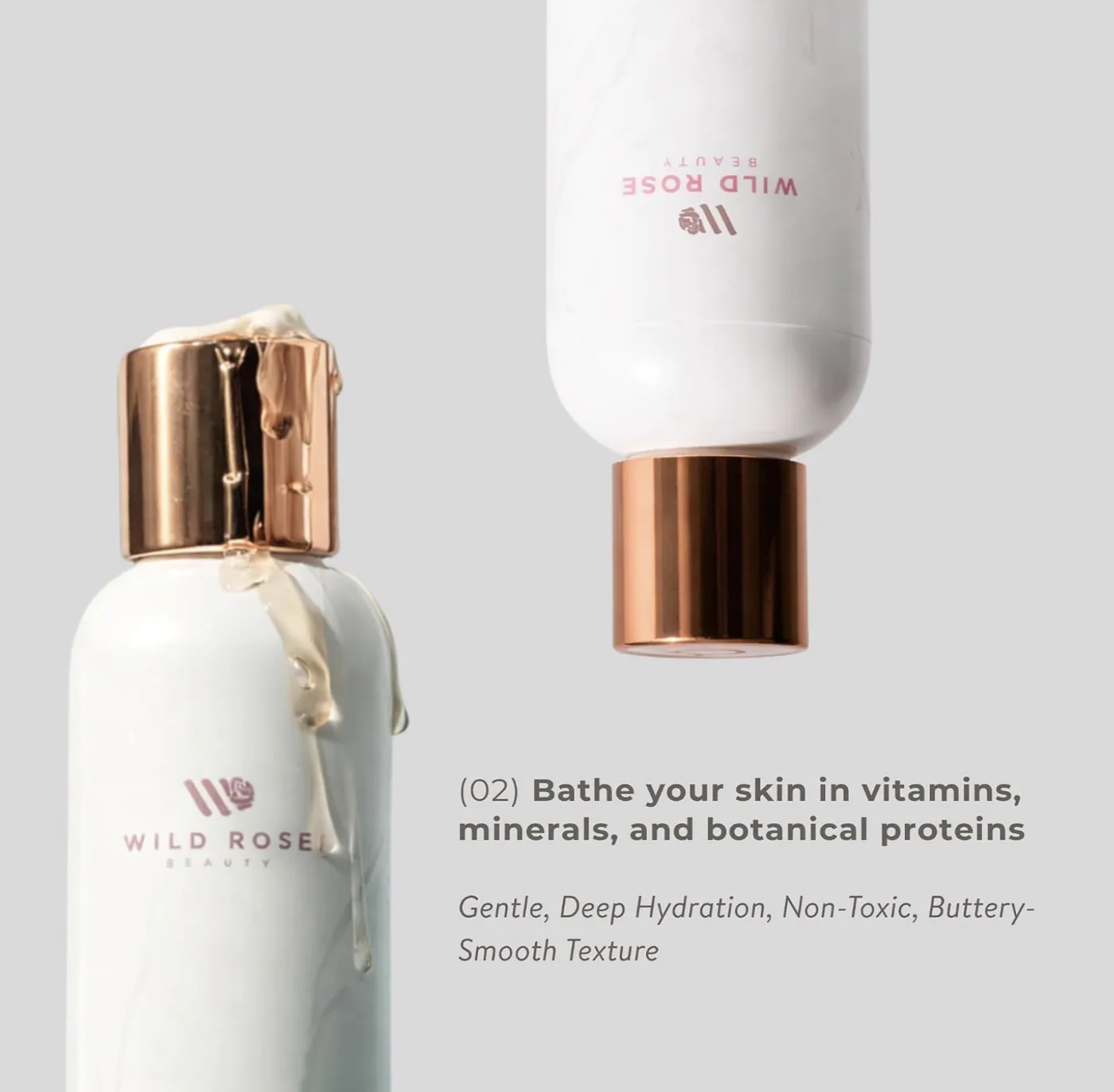 Wild Rose Beauty Face Wash Cleanser — Amazon listing view 1 of 7